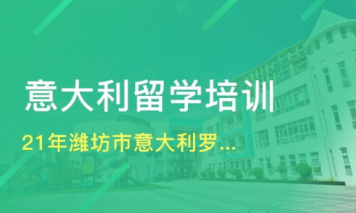 青岛多年潍坊市意大利罗马美术学院留学宣传片价格 意大利留学哪家好 青岛埃立特教育 淘学培训