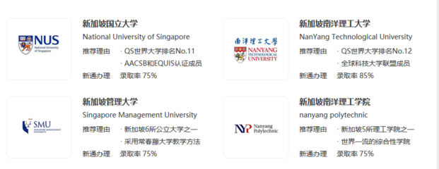 青岛新通新加坡留学申请